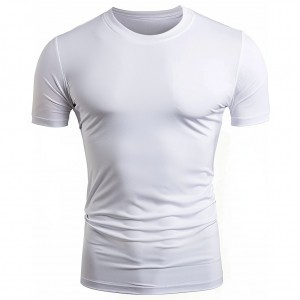 New Arrival Gym Wear Clothing Polyester/Cotton Jersey Breathable Dry Fit Gym T-shirts for Men