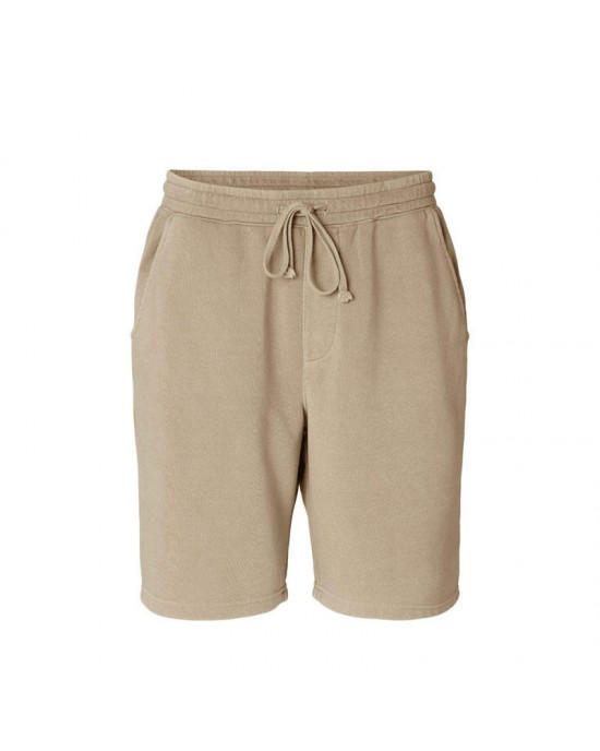 OEM Men Cotton Sweat Shorts With Pockets Workout Casual Loose Shorts Pigment-dyed Wash Running Athletic Mens Shorts Gym