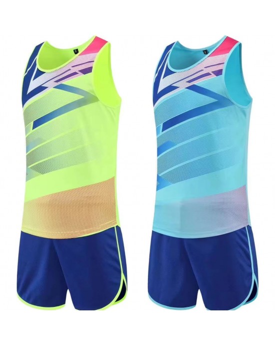 Women's Men's Running Track Field Training Clothing Lightweight Quick-drying and Breathable