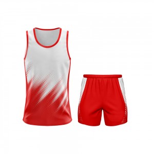 Running Wear Summer Black Sublimated Racer Back Female Singlet