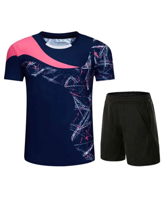 Premium Latest Design Custom Logo And Color Hot Selling Unisex Tennis Wear Professional Tennis Uniform Sets