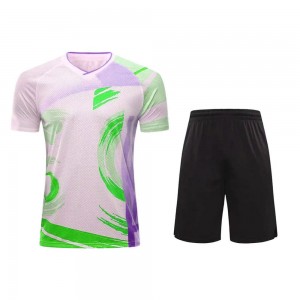 Best Selling Cheap Price AL SWANS INTERNATIONAL Men's Adult Polyester Breathable Tennis Uniform Custom Design for Online Sale