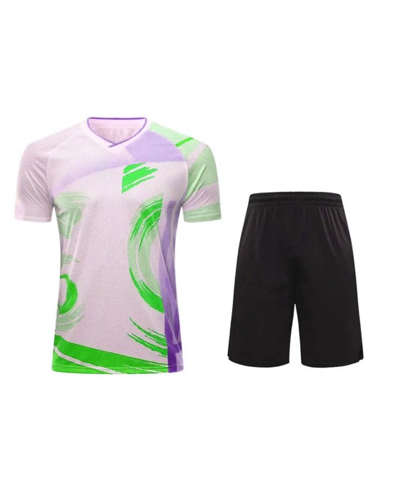 Best Selling Cheap Price AL SWANS INTERNATIONAL Men's Adult Polyester Breathable Tennis Uniform Custom Design for Online Sale